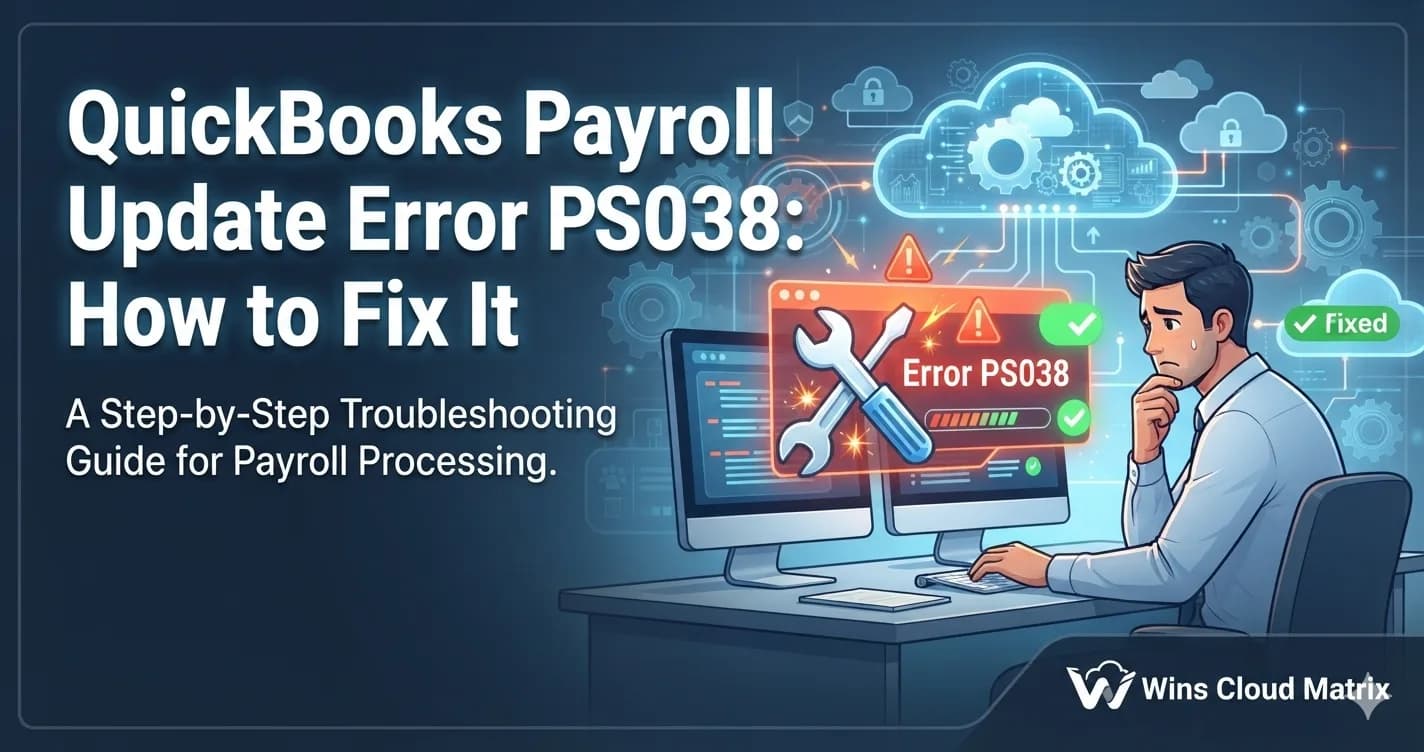 QuickBooks Payroll Update Error PS038: Causes and How to Fix It